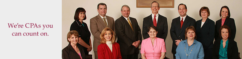 We’re CPAs you can count on.